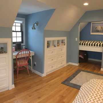Reading Nook & Built-In Dressers