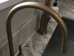 Best RO faucet to match Delta trinsic champagne bronze?