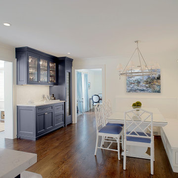 Kitchen Banquette with Storage