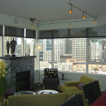 3% Screen Motorized Roller Shades