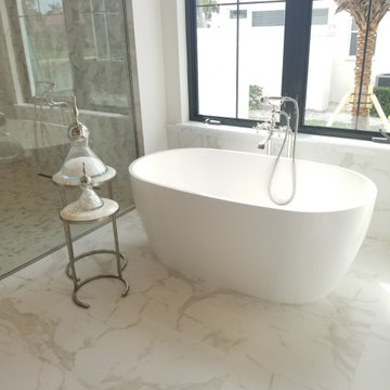 Master Bath Free-Standing Tub