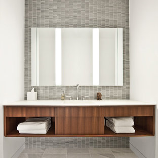 Corian Vanity Top And Backsplash Ideas Photos Houzz