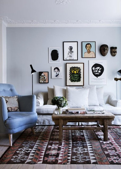 Eclectic Living Room by Danish Design Store