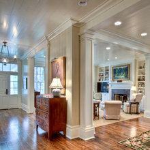 Open up living and dining room
