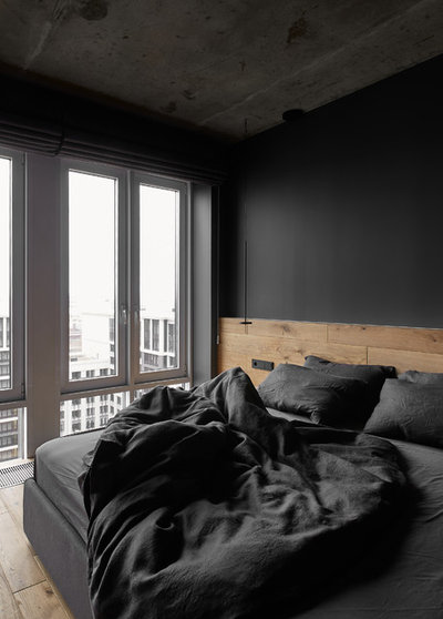 Современный Спальня by Архитектурная студия Ruetemple