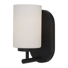 Sea Gull Lighting 41160-839 Oslo Wall Sconce, Blacksmith