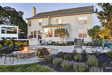 Example of a classic exterior home design in Baltimore