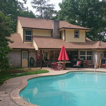 LP SmartSide Siding GAF Timberline Shakewood Roofing Shingles