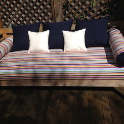 Custom made outdoor cushions - Throws