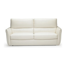 Natuzzi Editions Contemporary Leather Sofa B842 - Sofas