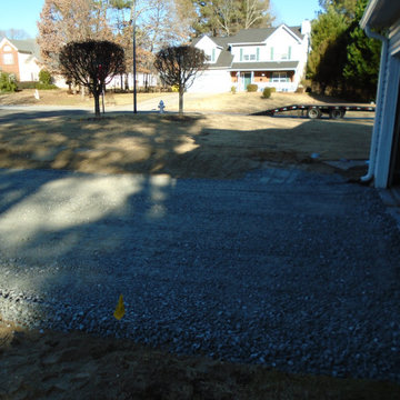 Jennings Sinkhole Remediation & Concrete Driveway