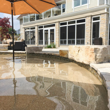 Hudsonville Michigan pools design and landscape