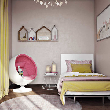 3ds max Architectural Visualization For Child’s Bedroom