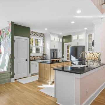 Contemporary Kitchen & Primary Bathroom Remodel Wilmington, NC