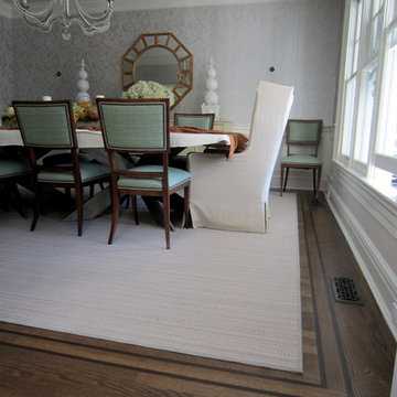 LAUREL HOLLOW RESTORATION: CUSTOM JACOBEAN/GREY BLEND AND BONA TRAFFIC HD SATIN