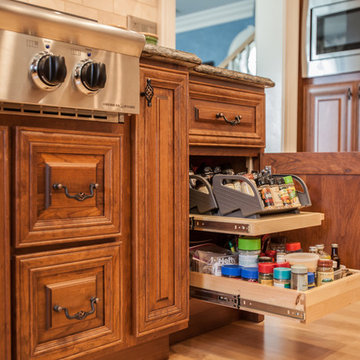 Fairfield, Iowa - Traditional Cherry Kitchen