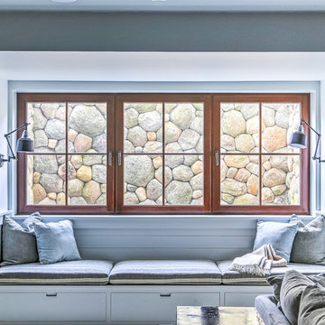 Basement window seat and egress window