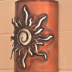 Burned Copper Lighting - Wall Sconces