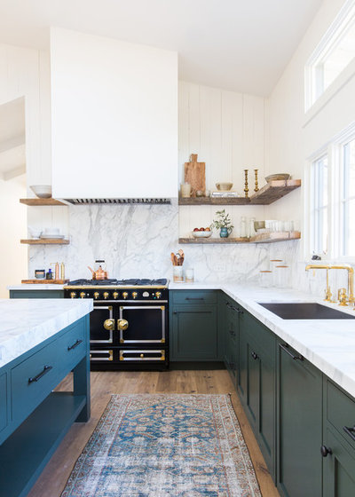 Beach Style Kitchen by Electric Bowery