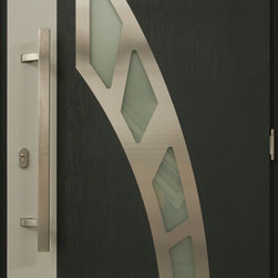 Composite Modern Front Entry Door - Front Doors