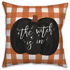 The Witch is, 18x18 Spun Poly Pillow