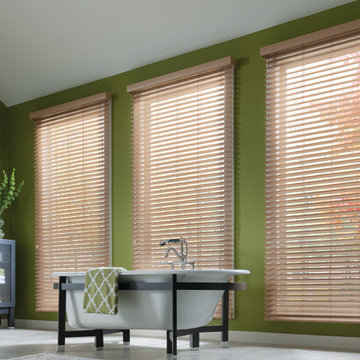 WOOD/FAUX WOOD BLINDS