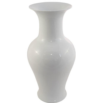 Vase Fish Tail Colors May Vary White Variable Porcelain Handmade Ha