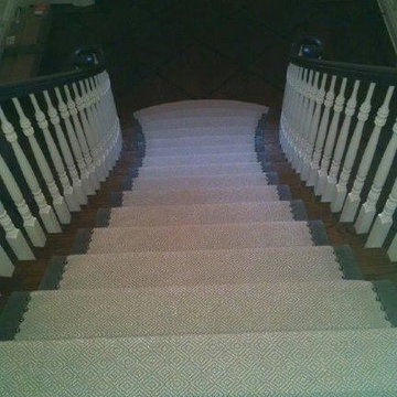 Carpet Runners on Wood Stairs