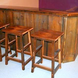 Rustic Barnwood Bar - Products