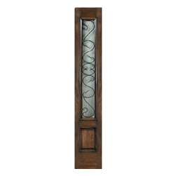SIDE-LITE | TUSCANY CLEAR IRON GLASS | ETO DOORS - Windows And Doors