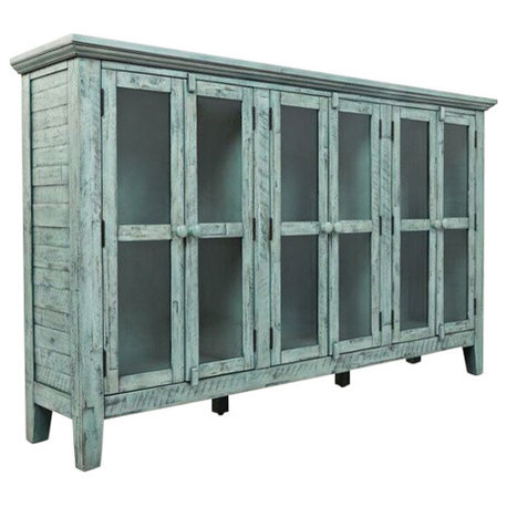 Rustic Shores Surfside 70" Accent Cabinet