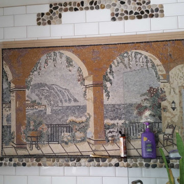 Sea View Natural Scene Mosaic | Mozaico