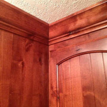 Knotty Alder Kitchen