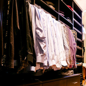 Tall Closet with Laundry