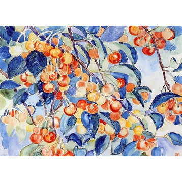 Theo Van Rysselberghe Cherries, 18"x27" Wall Decal