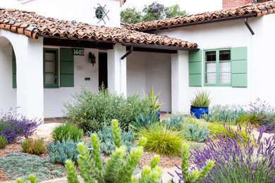 This is an example of a mediterranean landscaping in San Luis Obispo.