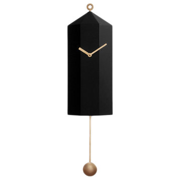 Hindia 2310 Black Pendulum Wall Clock