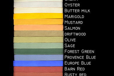 Milk Paint colour chart