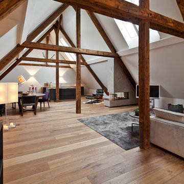 Kamin: Wohnen unterm Dach - Loft