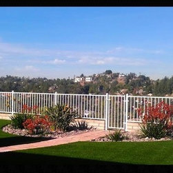 White Iron Fence - Home Fencing And Gates