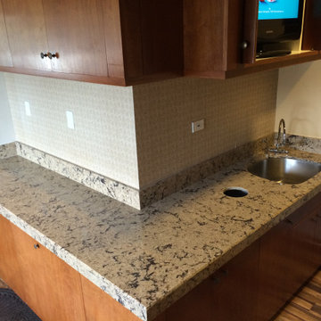 Kitchen Remodel | Custom Stone Countertops & Backsplash