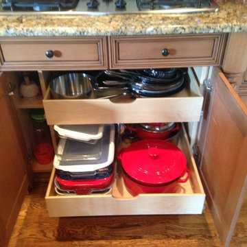 Pullout Kitchen Cabinet Shelves