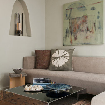Santa Fe Modern Living Room by Jennifer Ashton, Allied ASID