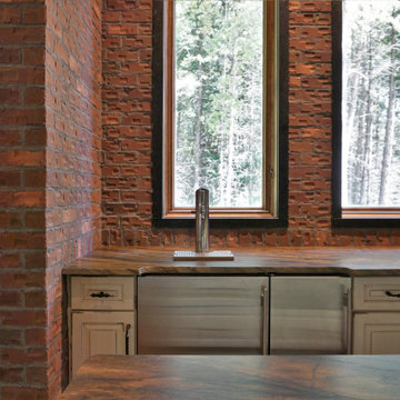 Timberbuilt Rustic Bar and Billiards room
