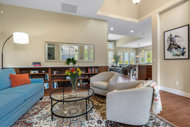 Inspiration for a transitional entryway remodel in Seattle