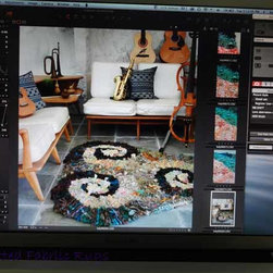 Knitting Fabric Rugs:  The Book - Products
