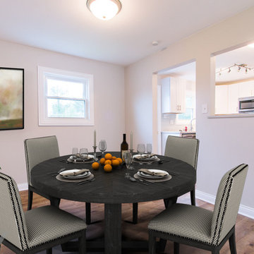 Virtual staging raised ranch