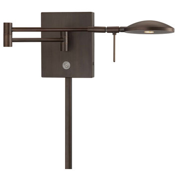 Kovacs P4338-647 1 Light 6.25"H Compliant LED Plug In Wall Sconce - Copper