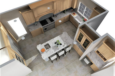 Proposed Traditional Kitchen Design
