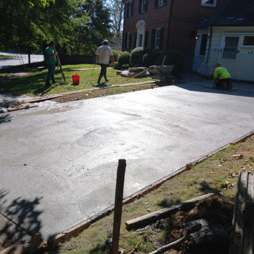 New Concrete Driveway